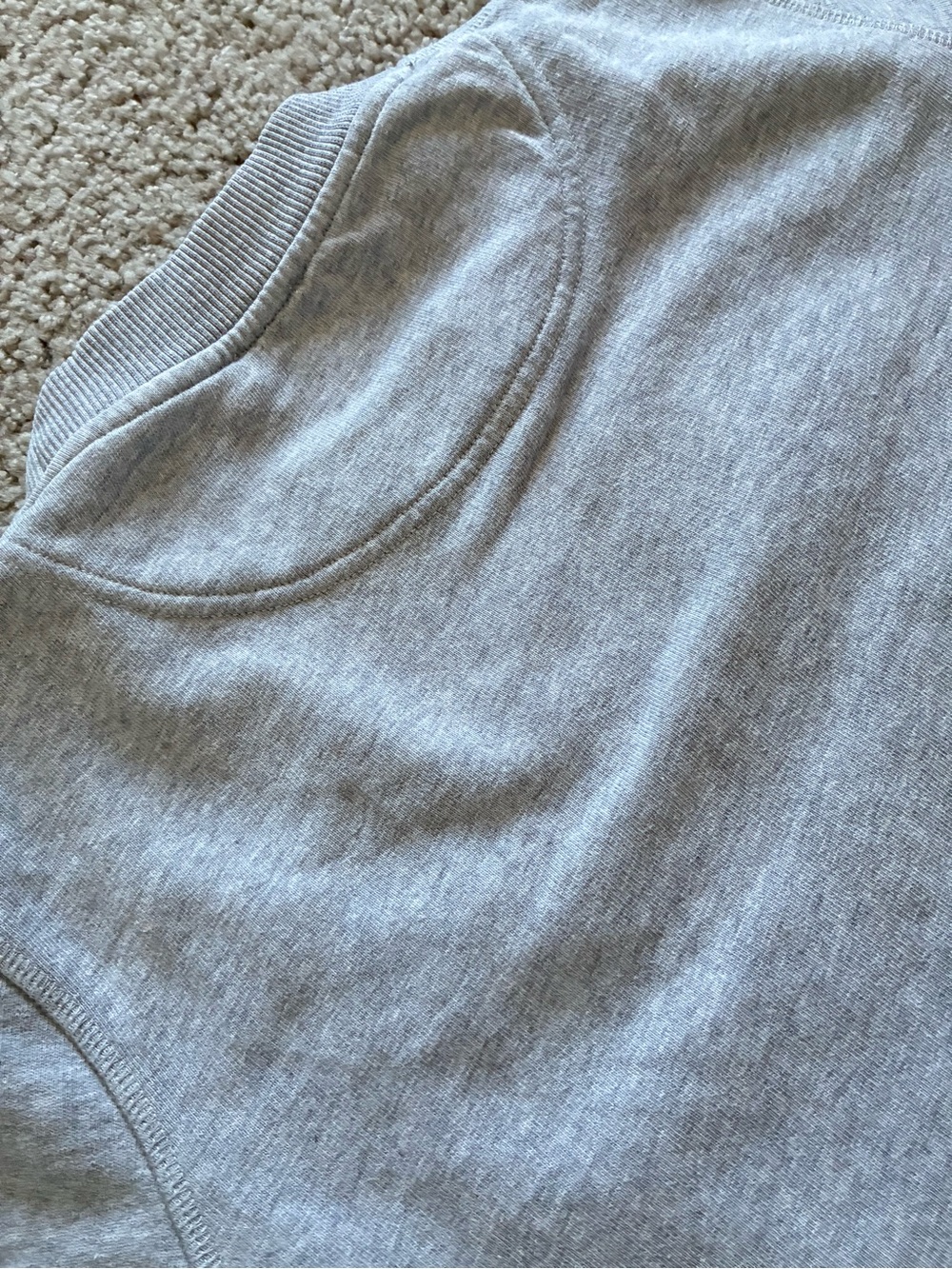 KENZO Women’s Light Gray  Embroidered Tiger Logo Sweatshirt - Picture 8 of 16